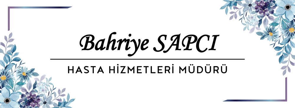 Mavi ve Lila Çiçekli Sanatsal Masa İsimliği – Model 44